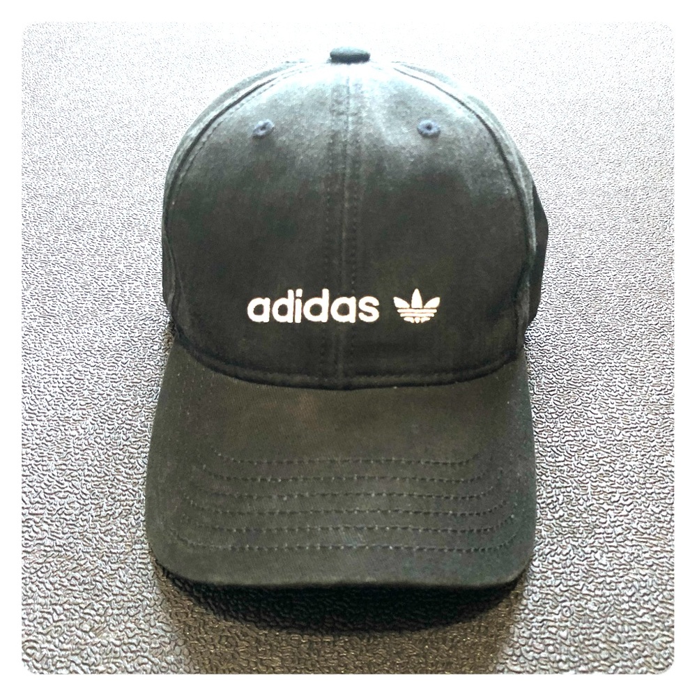 Adidas Relaxed Strap-back Hat (Black)